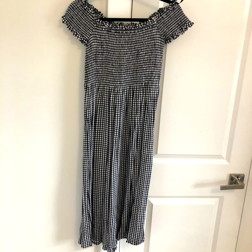 Bardot mini dress